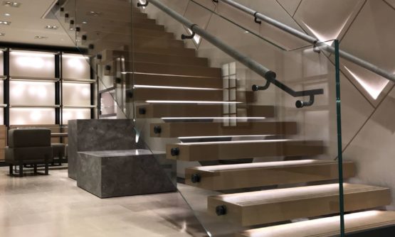 LOCALE Realizzazione arredamento negozio per Bottega Veneta PARIGI 02