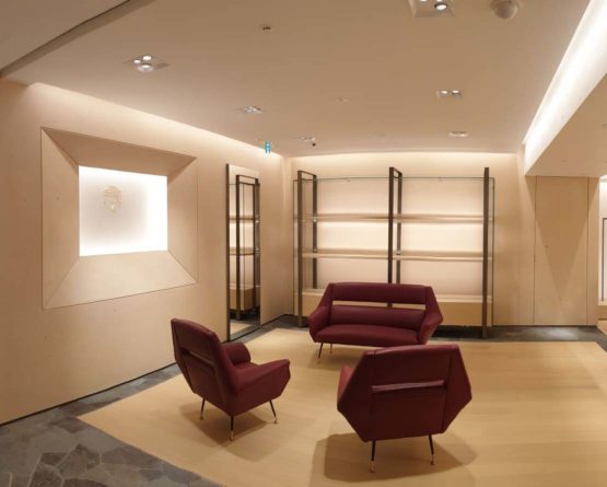 Luxury boutique in Tokyo